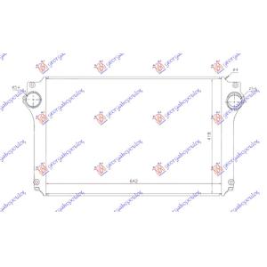HLADNJAK INTERCOOLER 2.0-2.0 D4D DSL 05- TOYOTA AVENSIS (T25) (2003-2008) (OEM: 179400R010)