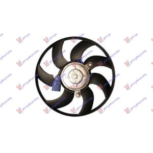 VENTILATOR A/C BENZIN-DIZEL 30cm SEAT TOLEDO (2004-2012) (OEM: 1K0959455DH, 1K0959455ET, 1K0959455Q)