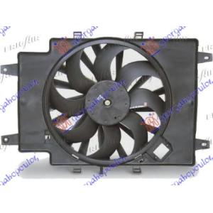 VENTILATOR KLIME KOMPLET 1.6-1.8-2.0cc+A/C ALFA ROMEO GT (2003-2010) (OEM: 46743390, 46743391)