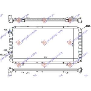 HLADNJAK MOTORA (790x410x34) (MEHANIC) PEUGEOT BOXER (1994-2002) (OEM: 1301N3, 1307390080, 1307394080)