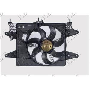 VENTILATOR KOMPLET 1.4 BENZIN+A/C FIAT DOBLO (2005-2009) (OEM: 51774951)