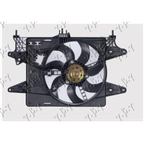 VENTILATOR KOMPLET 1.6 BENZIN +A/C FIAT DOBLO (2005-2009) (OEM: 51758856)