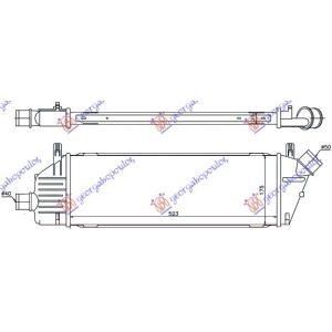 HLADNJAK INTERCOOLER 1.5 DCi (522x178x30 NISSAN MICRA (K12) (2002-2010) (OEM: 14461-AY600, 14461AY600)