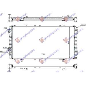 HLADNJAK MOTORA (790x410x34) (MEHANIC) CITROEN JUMPER (2002-2006) (OEM: 1301N3, 1307390080, 1307394080)