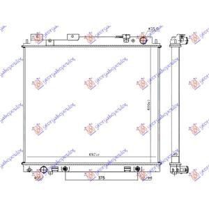 HLADNJAK 3.0 dCi DIZEL(600x690x40) MAN-AUT NISSAN P/U (D40) NAVARA 2WD-4WD (2005-2010) (OEM: 214605X20A)