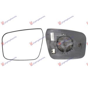 STAKLO RETROVIZORA SA GREJACEM (OKRUGLO KACENJE) (KONVEKSNO) Desna str. NISSAN P/U (D40) NAVARA 2WD-4WD (2005-2010) (OEM: 963654X00A)