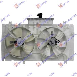 VENTILATOR KOMPLET DUPLI -05 (2+2PIN) MAZDA 6 (2002-2008) (OEM: LF20-15-025, LF2015025)