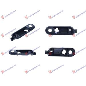 OKVIR UNUTRASNJE KVAKE PREDNJIH VRATA CRNI Desna str. SEAT IBIZA (2002-2008) (OEM: 6L0837114D)