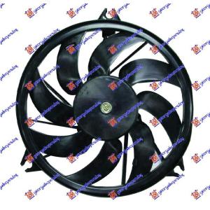 VENTILATOR +A/C OVAL OSIGU.(BEN-DIZ) PEUGEOT 206 (1998-2009) (OEM: 125391)