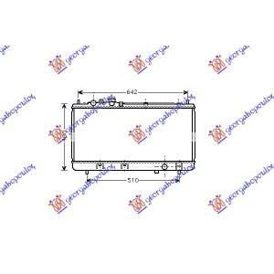 HLADNJAK MOTORA 1.3i16V 00-03+A/C(32.8x68.9) MAZDA 323 F (1998-2003) (OEM: ZL33-15-200, ZL3315200, ZL3315200A)