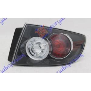 STOP LAMPA SPOLJASNJA CRNA 4 VRATA 07- Desna str. MAZDA 3 SDN-H/B (BK) (2004-2008) (OEM: BR5H-51-150C, BR5H51150C)