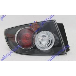 STOP LAMPA SPOLJASNJA CRNA 4 VRATA 07- Leva str. MAZDA 3 SDN-H/B (BK) (2004-2008) (OEM: BR5H51160C)