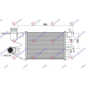 HLADNJAK INTERCOOLER 1.7 CDTi DIZ 08- 26x18 OPEL ZAFIRA (2005-2012) (OEM: 6302083, 13240831)