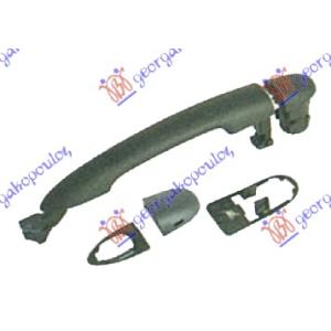 KVAKA ZA VRATA CRNA RENAULT MEGANE SDN-H/B-L/B (2002-2005) (OEM: 7700433075)