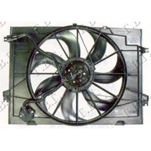 VENTILATOR KOMPLET (2.0 BENZIN-DIZEL) KIA SPORTAGE (2004-2008) (OEM: 25380-2E250, 253801F250, 253801F251)