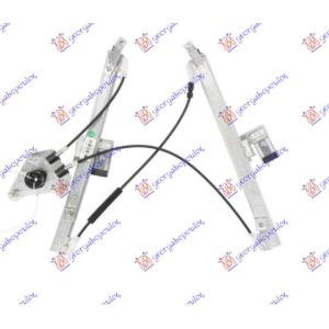 PODIZAC PREDNJ. PROZ ELEK. 5VR (BEZ MOT) Leva str. SEAT LEON (2005-2013) (OEM: 1P0837461A)