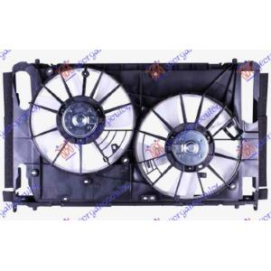 VENTILATOR KOMPLET DUPLI BENZIN TOYOTA RAV 4 (2005-2010) (OEM: 1636128240, 1636131160, 16363-28290)