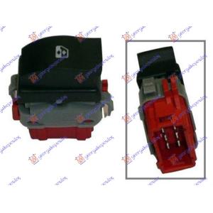 PREKIDAC U PREDNJIM VRATIMA(6pin) Desna str. OPEL VIVARO (2002-2006) (OEM: 93180110, 8200199518, 8200502452)