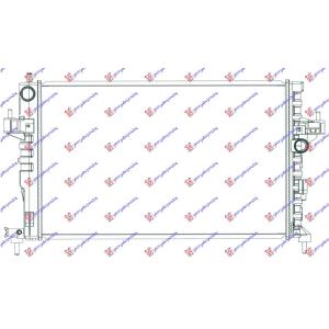 HLADNJAK MOTORA 1.7DI-1.7DTI (60x35) OPEL COMBO (2000-2012) (OEM: 1300233, 9196694)