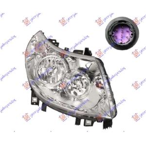 FAR ELEKTRICNI (H7/H15) 12- (DEPO) Desna str. FIAT DUCATO (2006-2014) (OEM: 1368639080, 1606927680)