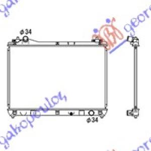 HLADNJAK MOTORA 1.6 VVTi (AUTOMATIK) (45x69) SUZUKI GRAND VITARA (2006-2015) (OEM: 17700-66J10, 1770066J10)