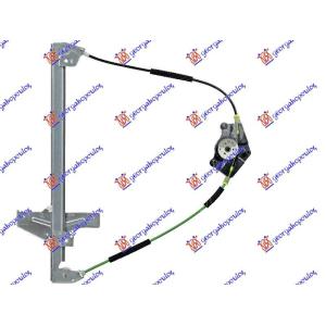 PODIZAC PREDNJEG PROZORA 5 VRATA/KARAVAN ELEKTRICNI BEZ MOTORA (A KV) Desna str. PEUGEOT 307 (2001-2005) (OEM: 96344-56880, 9634456880)