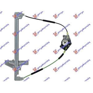 PODIZAC PREDNJEG PROZORA 5 VRATA/KARAVAN ELEKTRICNI BEZ MOTORA (A KV) Leva str. PEUGEOT 307 (2001-2005) (OEM: 96344-56980, 9634456980)