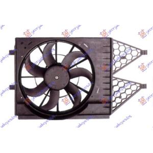 VENTILATOR KOMPLET 1.2-1.4TSI/1.2-1.9TDi SKODA ROOMSTER-PRAKTIK (2006-2010) (OEM: 6Q0959455AD, 6R0121207, 6R0959455C)