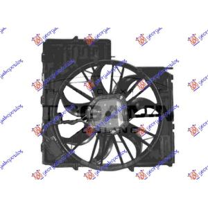 VENTILATOR KOMPLET 4.4-4.8 (500mm) BMW X5 (E53) (2000-2007) (OEM: 7521767, 17427521767)