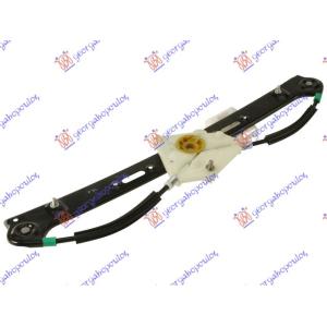 PODIZAC ZADNJEG PROZORA ELEKTRICNI BEZ MOTORA Leva str. BMW X3 (E83) (2004-2007) (OEM: 51353413189, 51353448251)