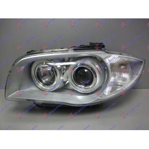 FAR Bi-XENON -06 (VALEO) Leva str. BMW SERIES 1 (E81/87) 3/5D (2004-2011) (OEM: 63117159301)