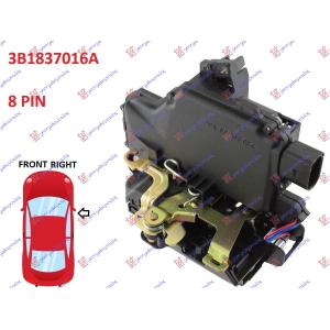 BRAVA PREDNJIH VRATA ELEKTRICNA (8pins) Desna str. VW FOX (2005-2011) (OEM: 3B1837016A, 3B1837016C, 6X1837014A)