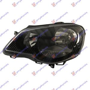 FAR GTI CRNI (DEPO) Leva str. VW POLO (2005-2009) (OEM: 6Q1941007AL, 6Q1941007AP)