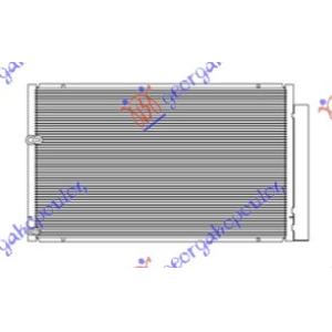 HLADNJAK KLIME 1.5 HIBRID (600x350x16) TOYOTA PRIUS (2004-2009) (OEM: 88450-47020, 8845047020)