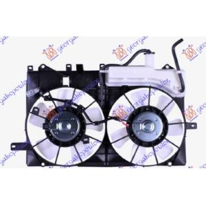 VENTILATOR KOMPLET (DUPLI) BENZIN TOYOTA PRIUS (2004-2009) (OEM: 1636121040, 1636128080, 16363-21030)