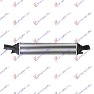 HLADNJAK INTERCOOLER 1.8-2.0 BEN 2.0 DIZ 665x135 AUDI Q5 (2008-2012) (OEM: 8K0145805G, 8K0145805P)