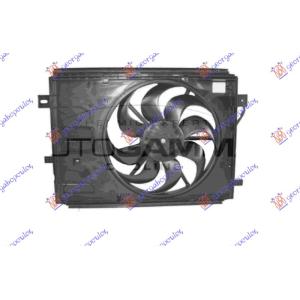 VENTILAT 1.2BEN 1.5-1.6DIZ 428mm 2P 250W CITROEN JUMPY/SPACE TOURER (2016-) (OEM: 3689412, 9806313880)