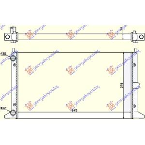 HLADNJAK MOTORA 2.0 i-18V (64.5x37.8) -00 SEAT ALHABRA (1995-2010) (OEM: 7258109, 95VW8005 CA, 95VW8005CA)