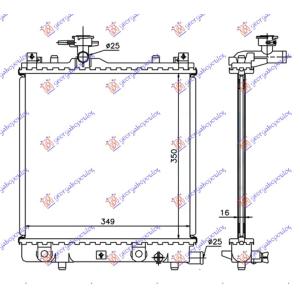 HLADNJAK MOTORA 1.0-1.2(35x35) JAPAN SUZUKI WAGON R (1999-2006) (OEM: 17700-75F00, 1770075F00)