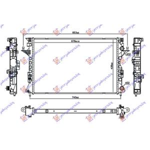 HLADNJAK 1.9/2.0DCi DIZEL MALI NOS. RENAULT LAGUNA (2000-2007) (OEM: 8200292771)