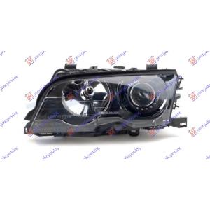 FAR XENON CRNI -01 (DEPO) Leva str. BMW SERIES 3 (E46) COUPE/CABRIO (1999-2003) (OEM: 63126904293)