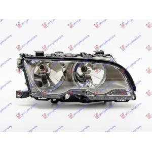 FAR HROM 01-03 (DEPO) Desna str. BMW SERIES 3 (E46) COUPE/CABRIO (1999-2003) (OEM: 63126919628)