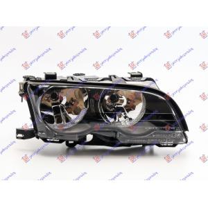 FAR CRNI 01- (TYC) Desna str. BMW SERIES 3 (E46) COUPE/CABRIO (1999-2003) (OEM: 63127165902)