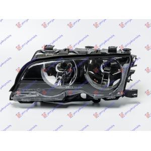 FAR CRNI -01 (DEPO) Leva str. BMW SERIES 3 (E46) COUPE/CABRIO (1999-2003) (OEM: 63126904275)