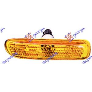 MIGAVAC U KRILU ZUTI Leva str. BMW SERIES 3 (E46) COUPE/CABRIO (1999-2003) (OEM: 63138370719)