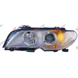 FAR TITANIJUM (ZUTI MIGAVAC) (DEPO) Leva str. BMW SERIES 3 (E46) COUPE/CABRIO (2003-2006) (OEM: 63126920575)