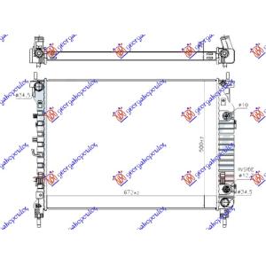 HLADNJAK MOTORA 2.2TDCi AUT DIZ(670x500x34)KOYO OPEL ANTARA (2006-2015) (OEM: 4818254, 4819583, 20982435)