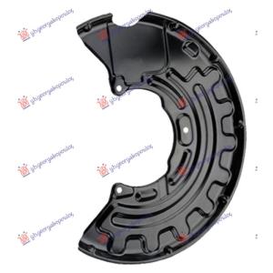 ZASTITA PREDNJEG KOCIONOG DISKA (PRECNIK DISKA 345mm) Leva str. VW GOLF V (2004-2008) (OEM: 1K0615311C, 8J0615311)