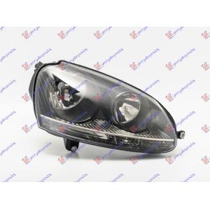 FAR CRNI GTI HELLA Desna str. VW GOLF V (2004-2008) (OEM: 1K6941006T, 1K6941030T)