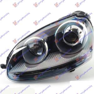 FAR XENON CRNI GTI (DEPO) Leva str. VW GOLF V (2004-2008) (OEM: 1K6941005P, 1K6941039)